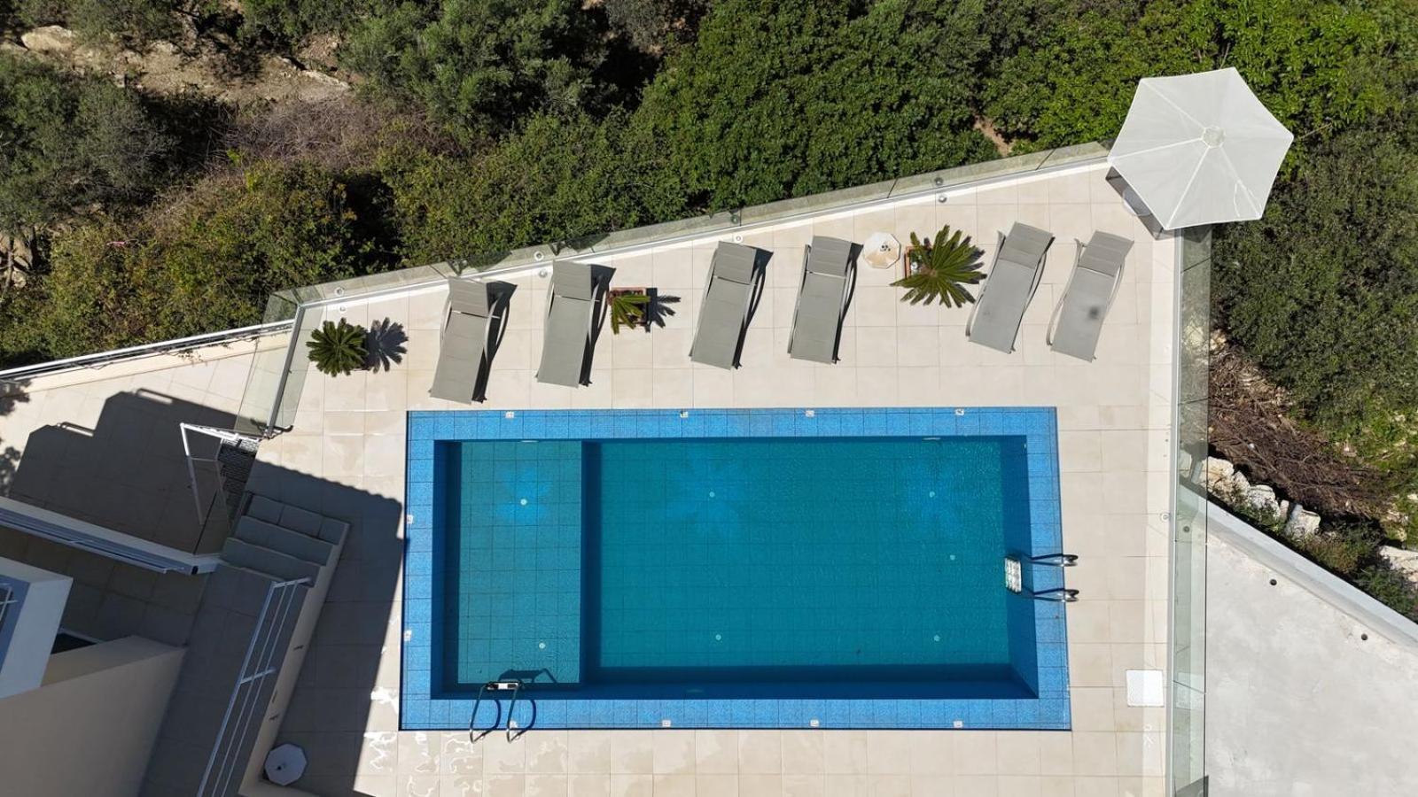 Villa Vuna - Private Pool -Sea View Chania  Ngoại thất bức ảnh