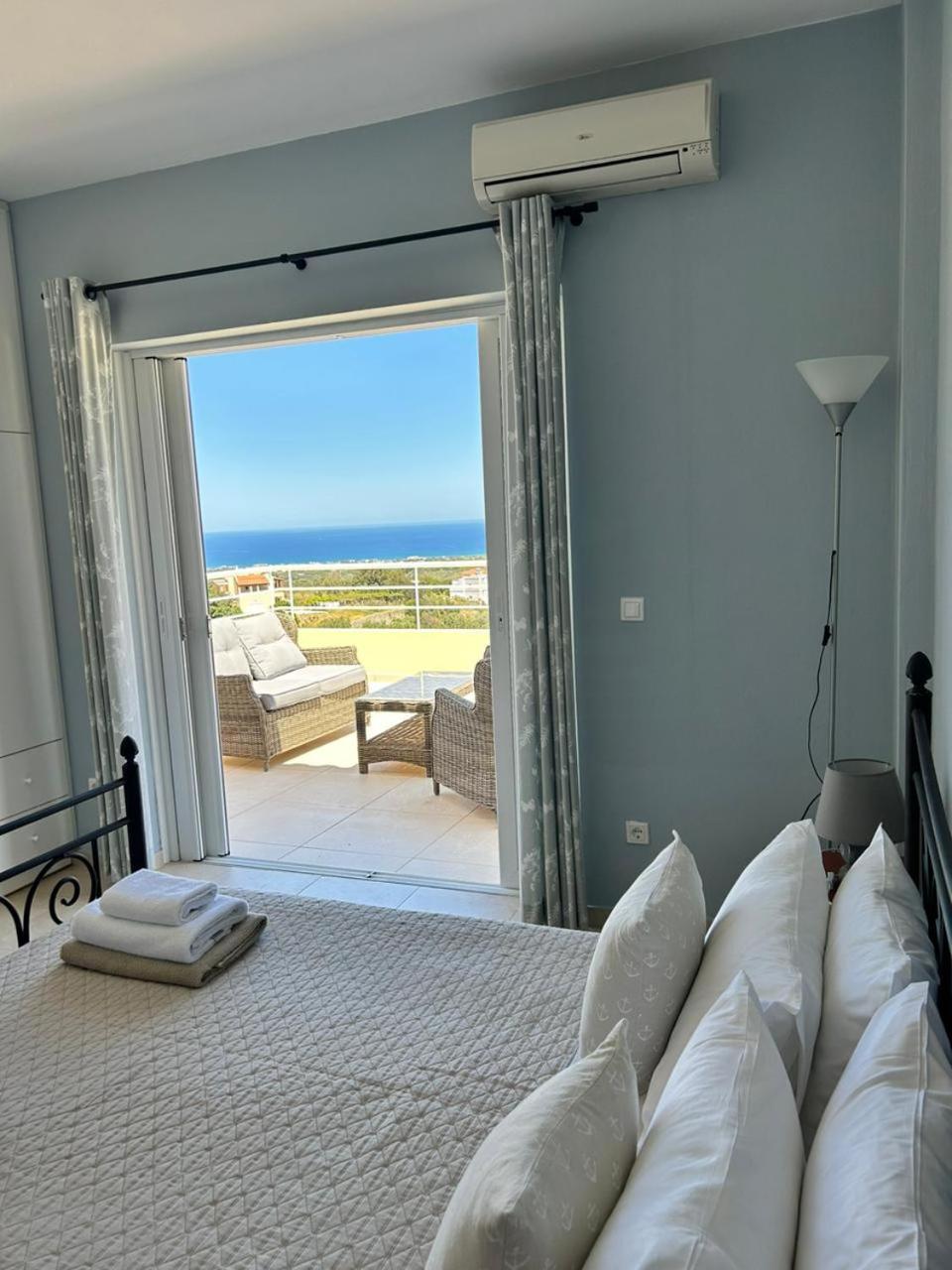 Villa Vuna - Private Pool -Sea View Chania  Ngoại thất bức ảnh